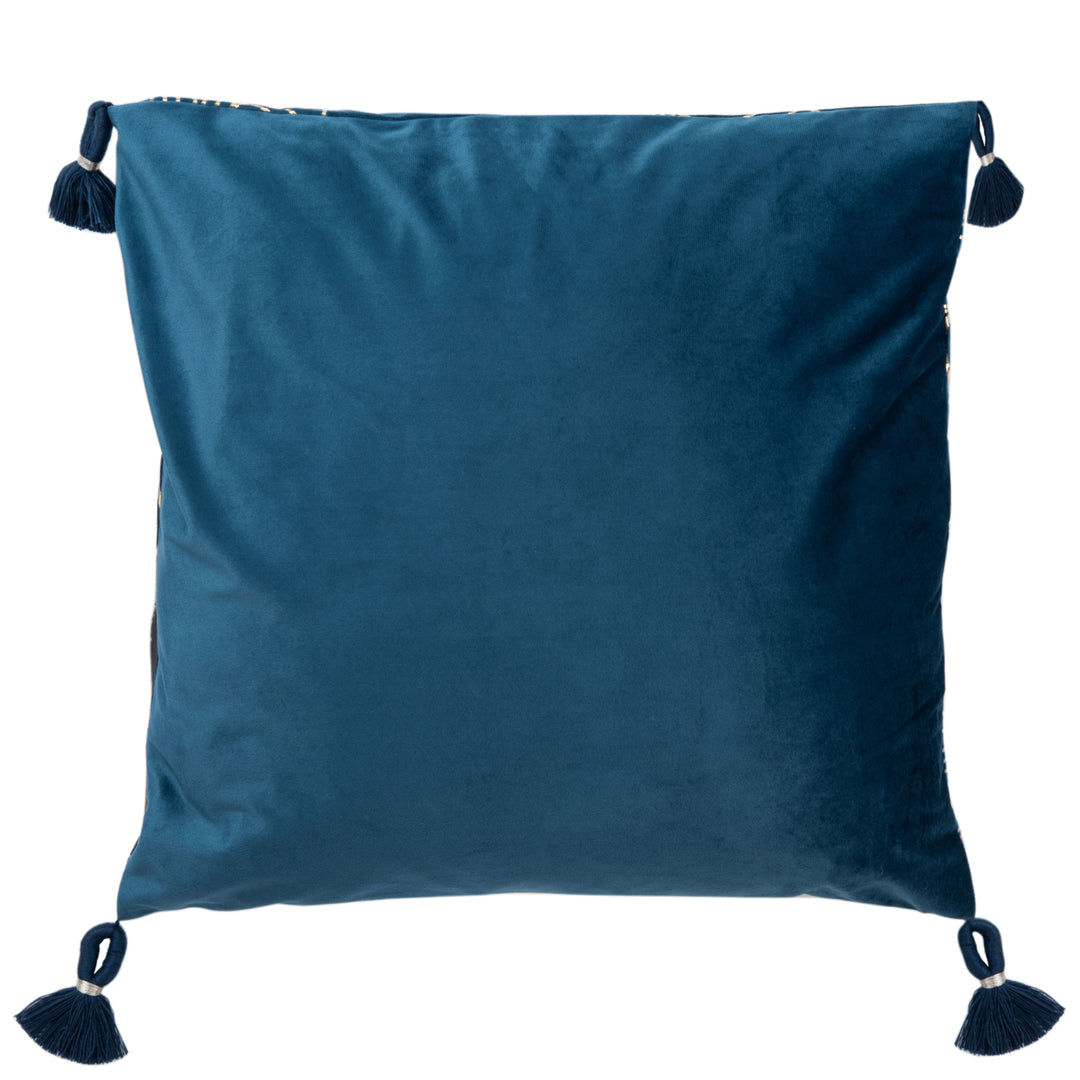 SAFAVIEH Darlia Pillow Dark Blue Image 4