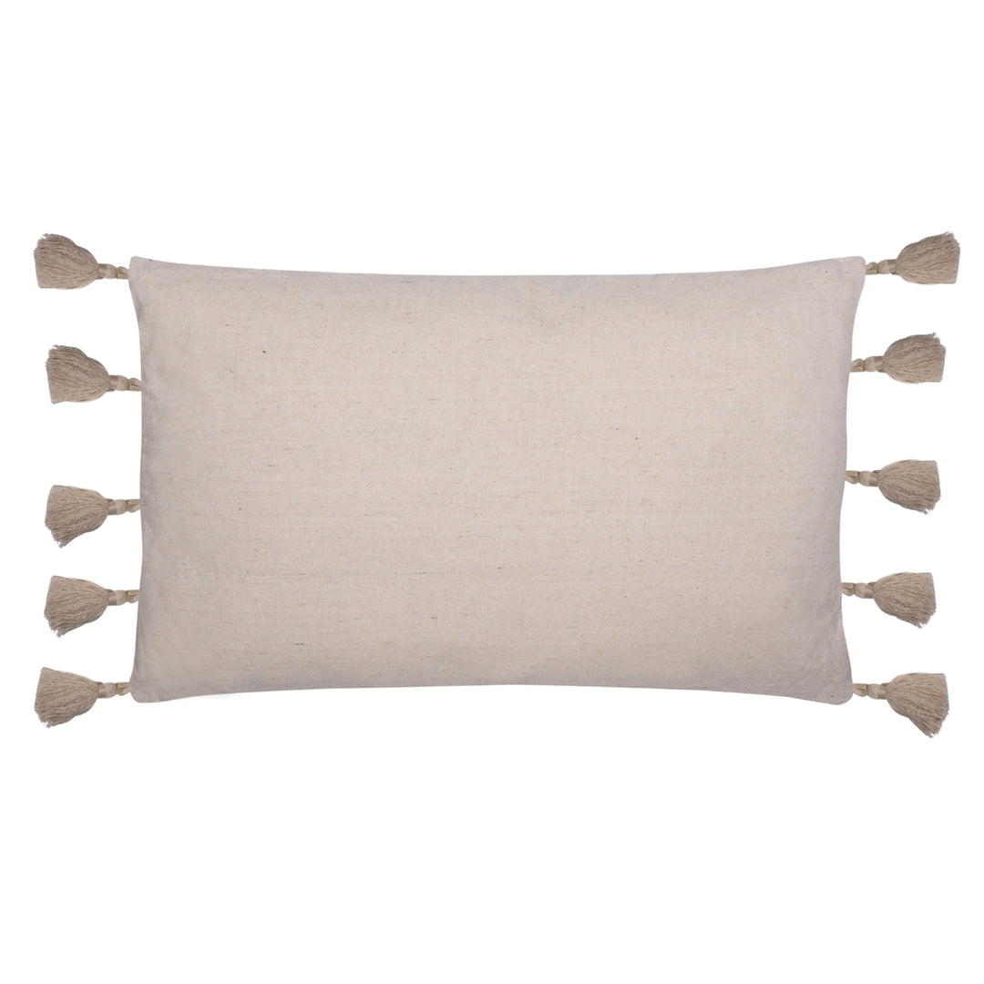 SAFAVIEH Samerin Pillow Grey / Beige Image 4