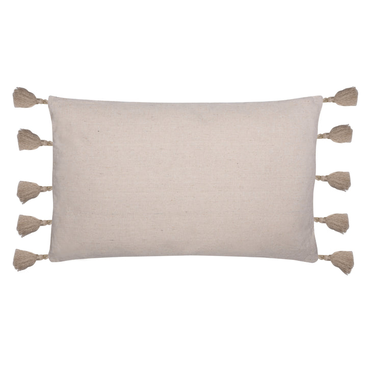 SAFAVIEH Samerin Pillow Grey / Beige Image 4