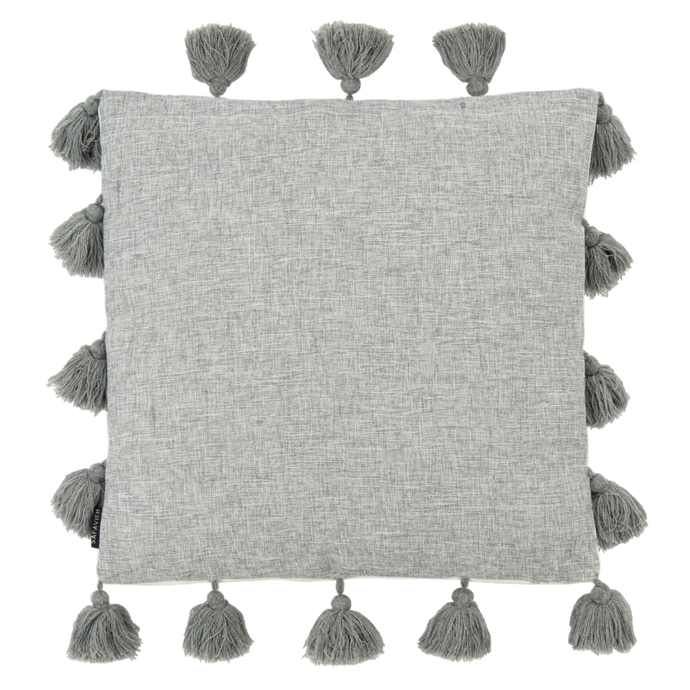 SAFAVIEH Lonelli Pillow Grey Image 2