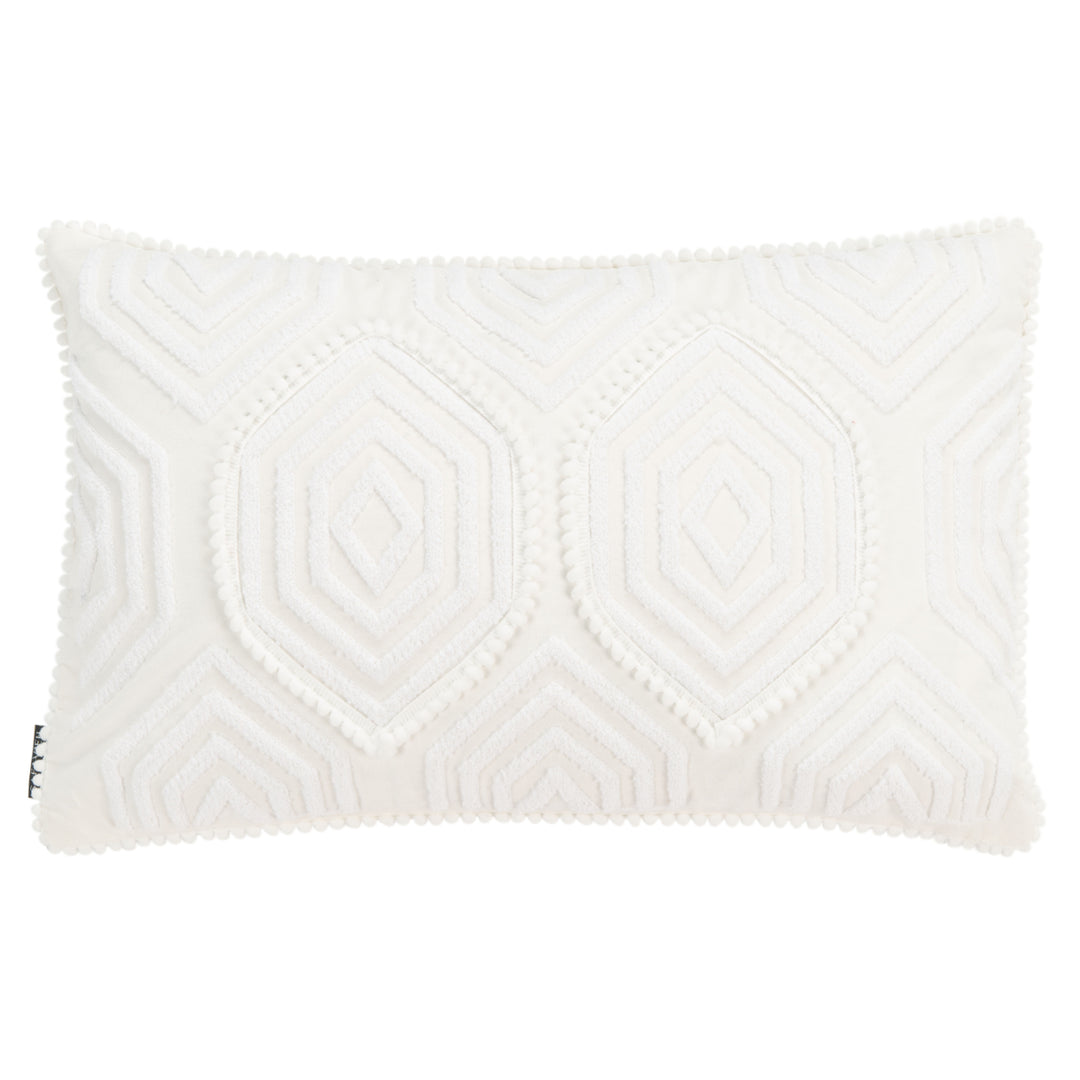 SAFAVIEH Arla Pillow White Image 2