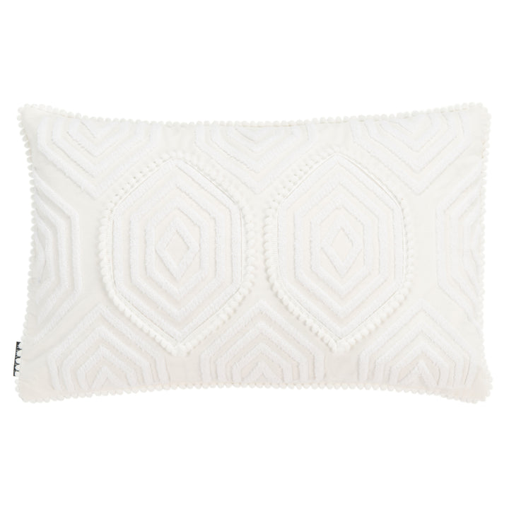 SAFAVIEH Arla Pillow White Image 2