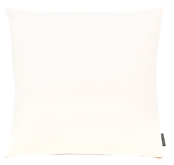 SAFAVIEH Trini Pillow Brown / White Image 4