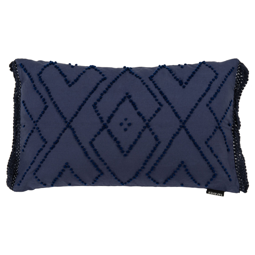 SAFAVIEH Sorena Pillow Navy Image 2