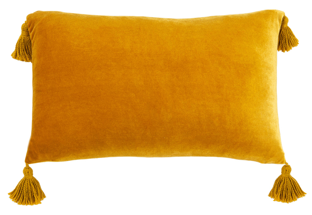 SAFAVIEH Amberlin Pillow Mustard Image 2