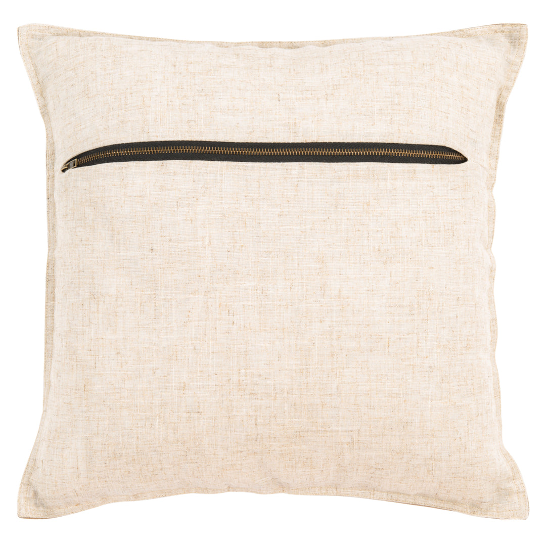 SAFAVIEH Karya Pillow Camel Image 3