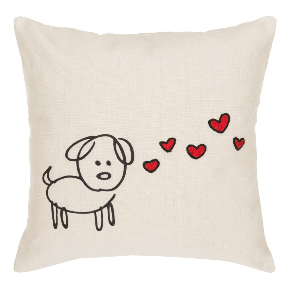 SAFAVIEH Puppy Love Pillow Assorted Image 2