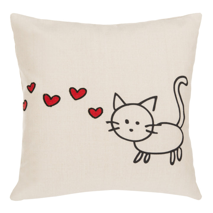 SAFAVIEH Kitty Love Pillow Assorted Image 3
