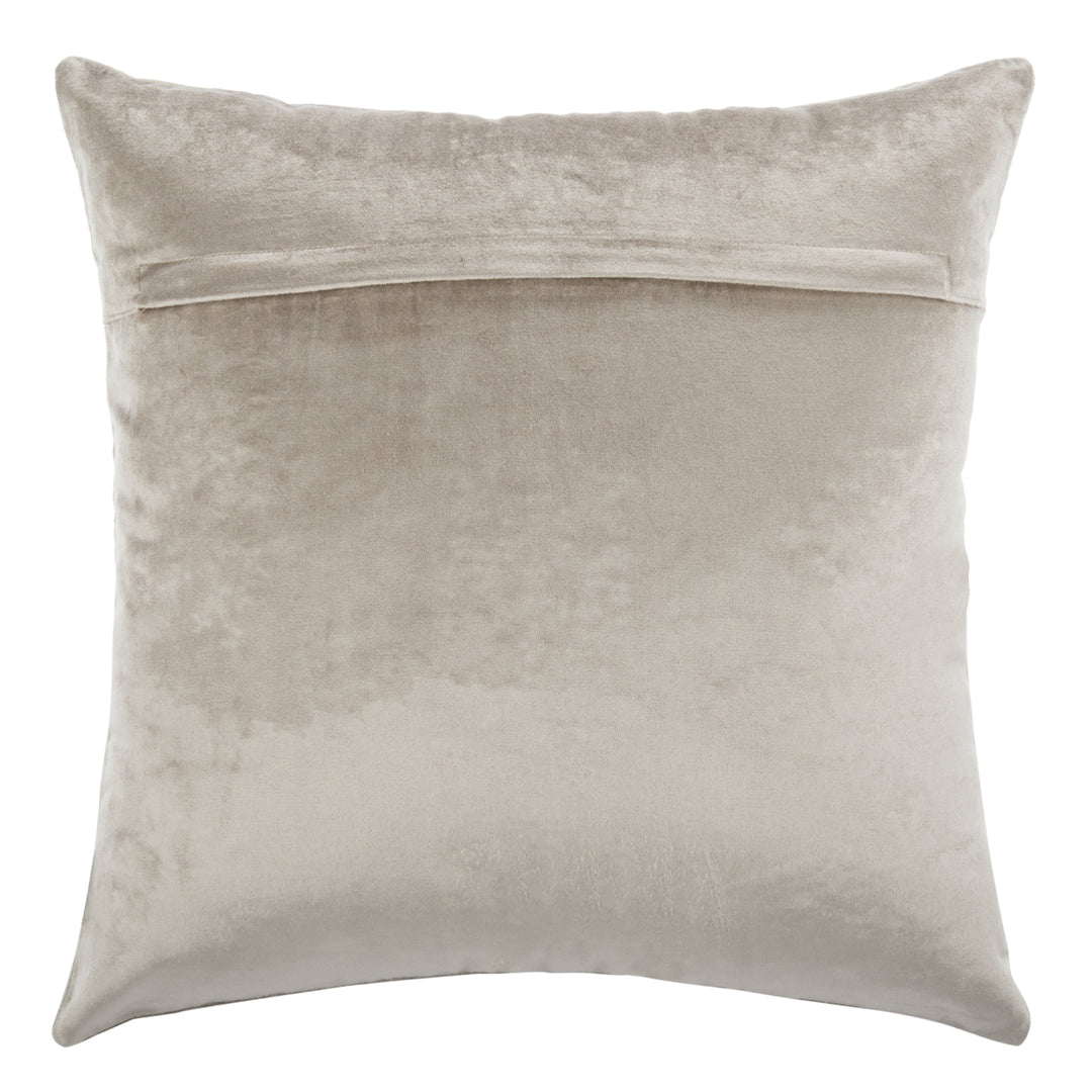 SAFAVIEH Sydnee Snowflake Pillow Beige / Silver Image 3