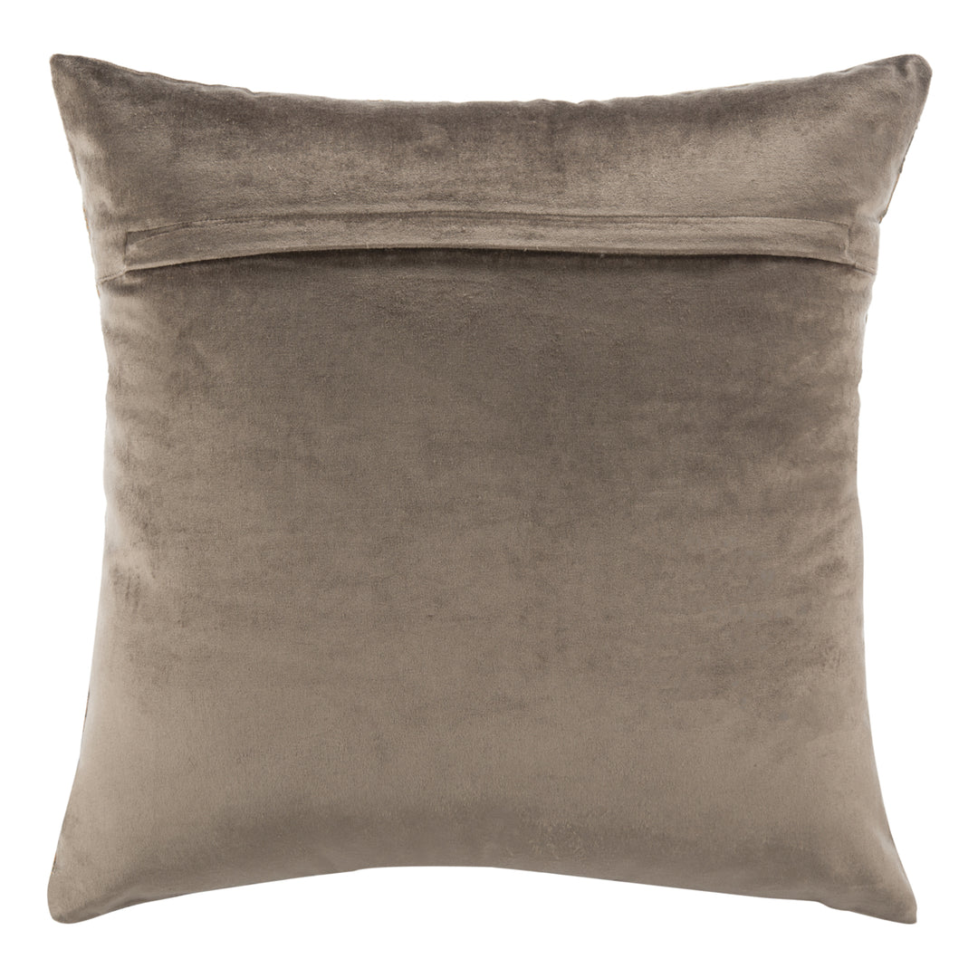 SAFAVIEH Edmee Metallic Pillow Brown / Copper Image 3