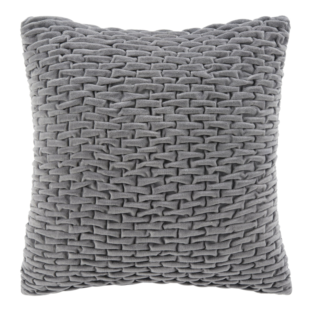 SAFAVIEH Caine Pillow Grey Image 2