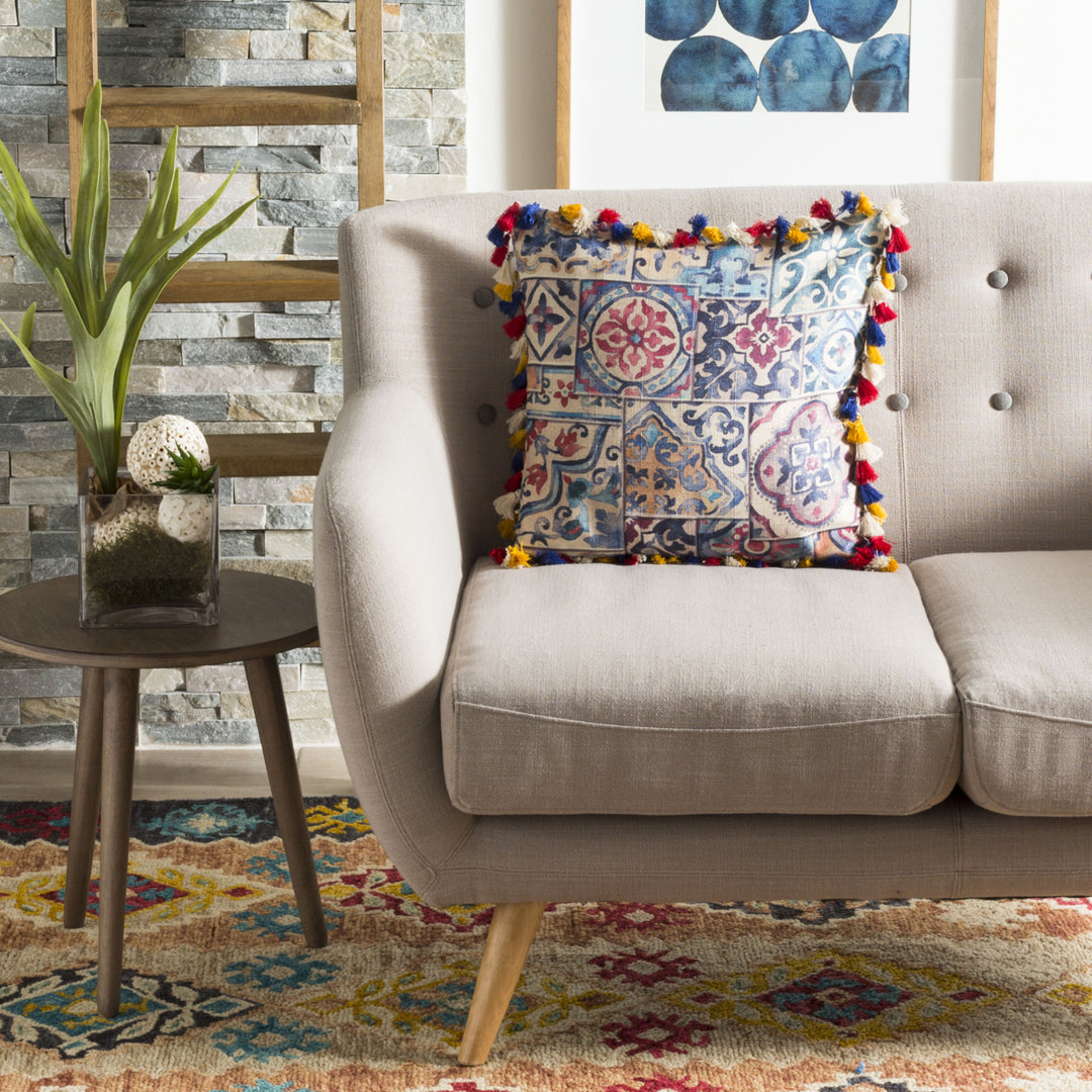 SAFAVIEH Candela Boho Pillow Multi Image 1