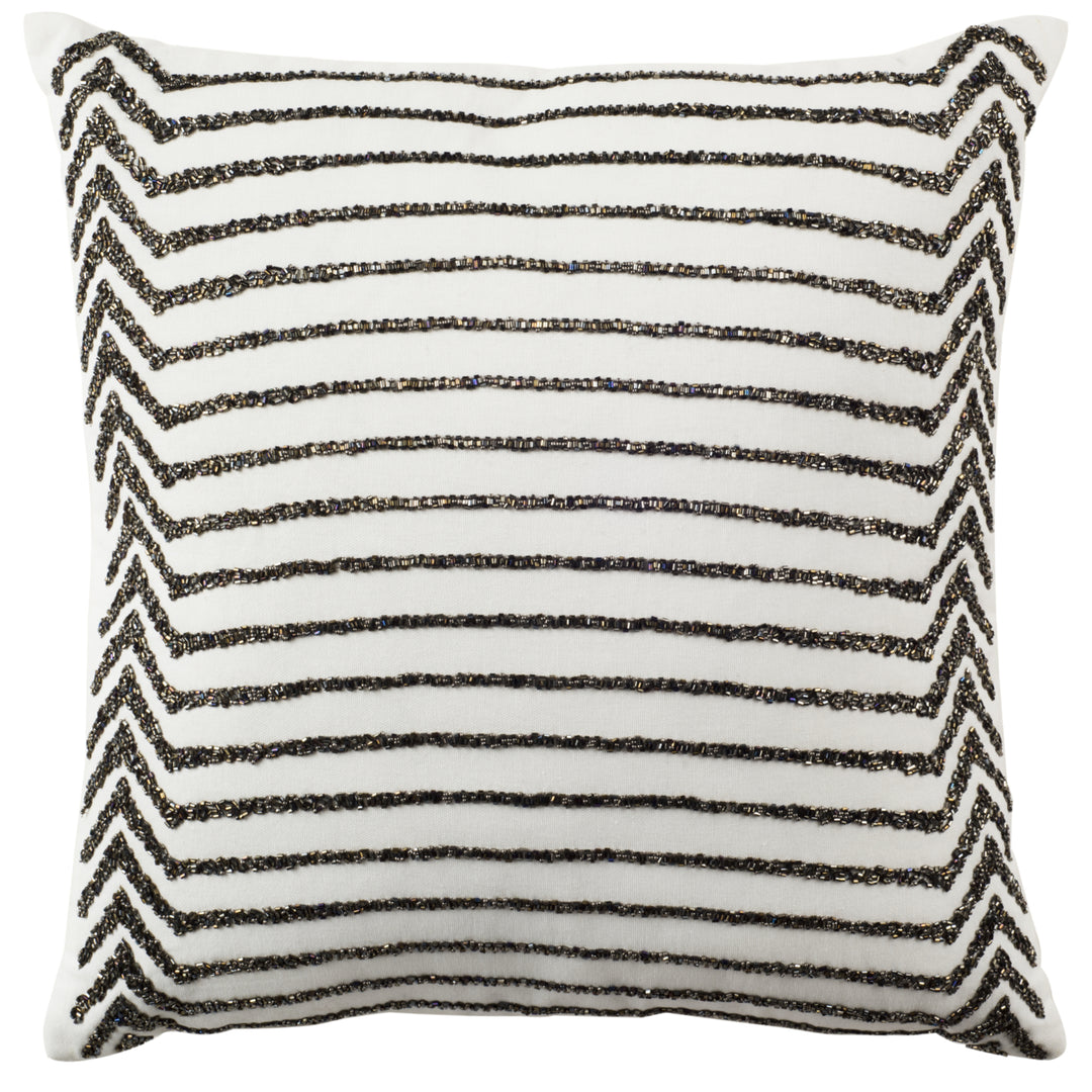 SAFAVIEH Emilia Stripe Pillow Creme Image 2