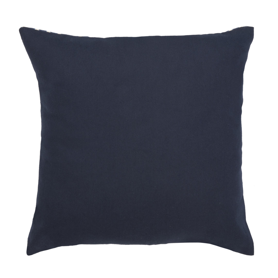 SAFAVIEH Laurena Pillow Navy / Creme Image 4