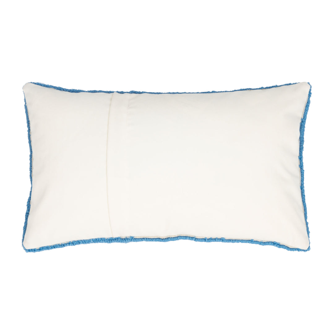 SAFAVIEH Soleil Solid Pillow Set of 2 Light Marine Blue Image 2