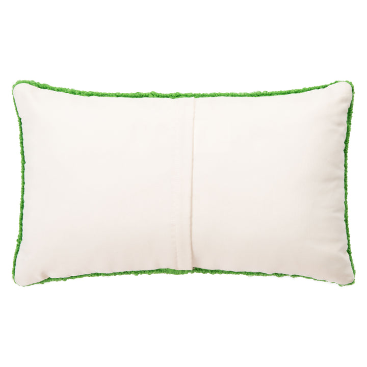 SAFAVIEH Soleil Solid Pillow Set of 2 Sunshine Green Image 3