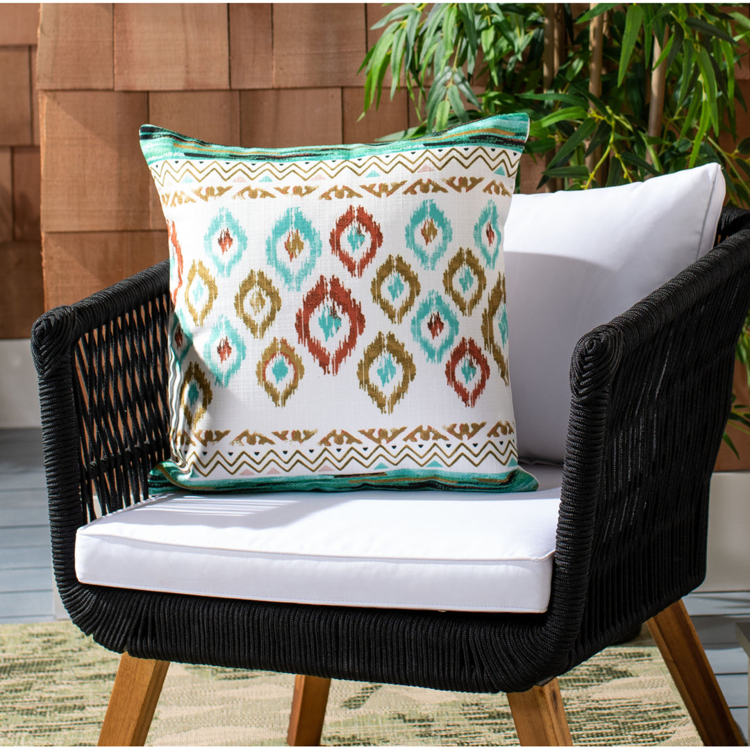 SAFAVIEH Indoor / Outdoor Abela Pillow Multi Image 3