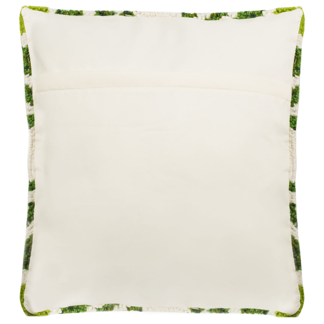 SAFAVIEH Paradise Pillow Green / White Image 3