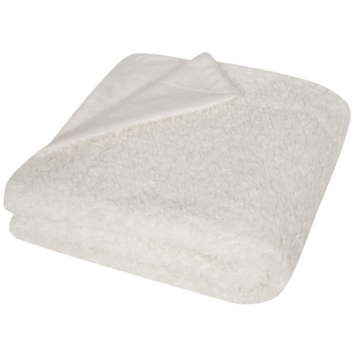 SAFAVIEH Marshmallow Throw Blanket Creme Image 3