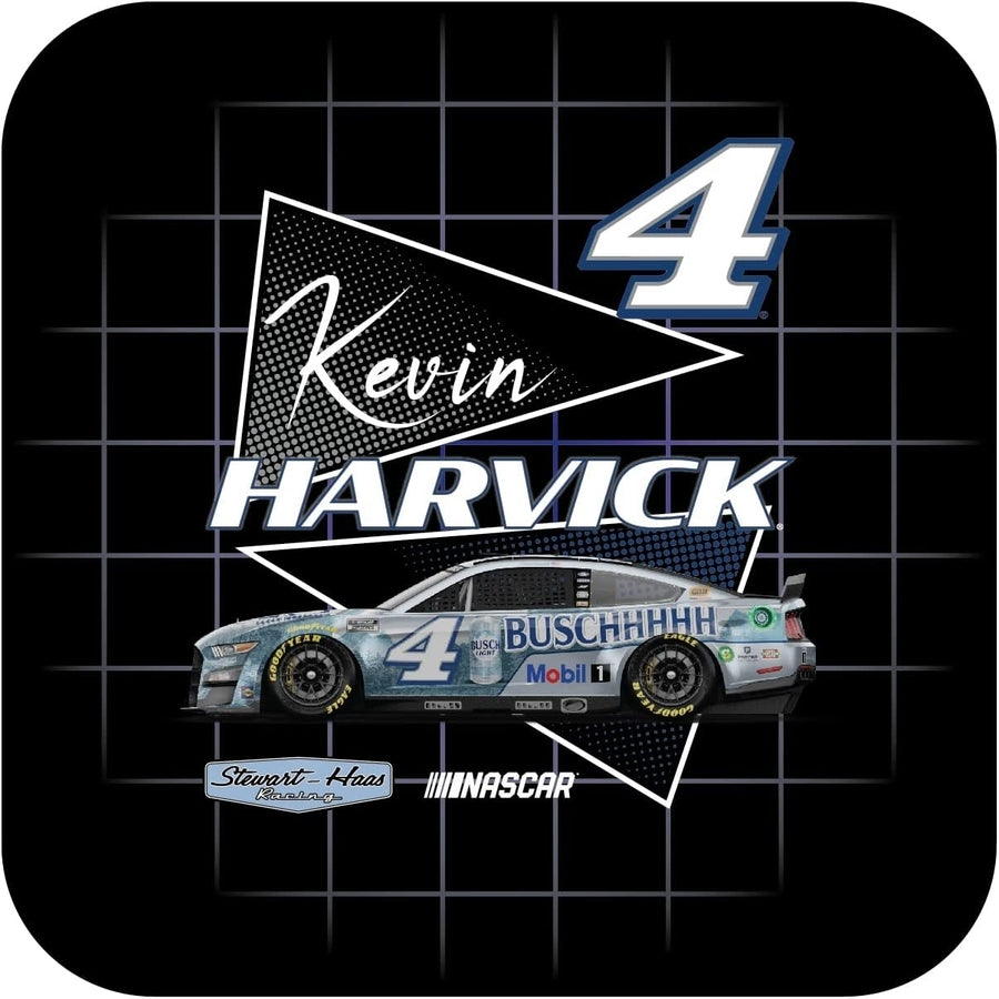 Nascar 4 Kevin Harvick 4-Inch Vinyl Decal Sticker Retro Design Image 1