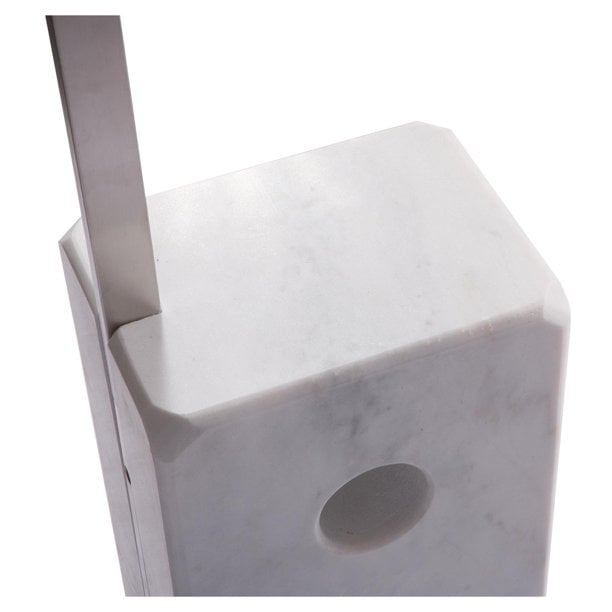 Arco Floor Lamp - Marble Cube Base - White Image 5