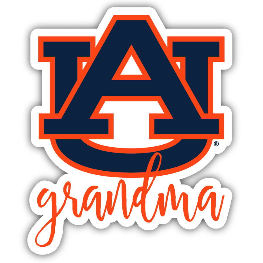 Auburn Tigers Grandma 4-Inch Die Cut Decal Image 1