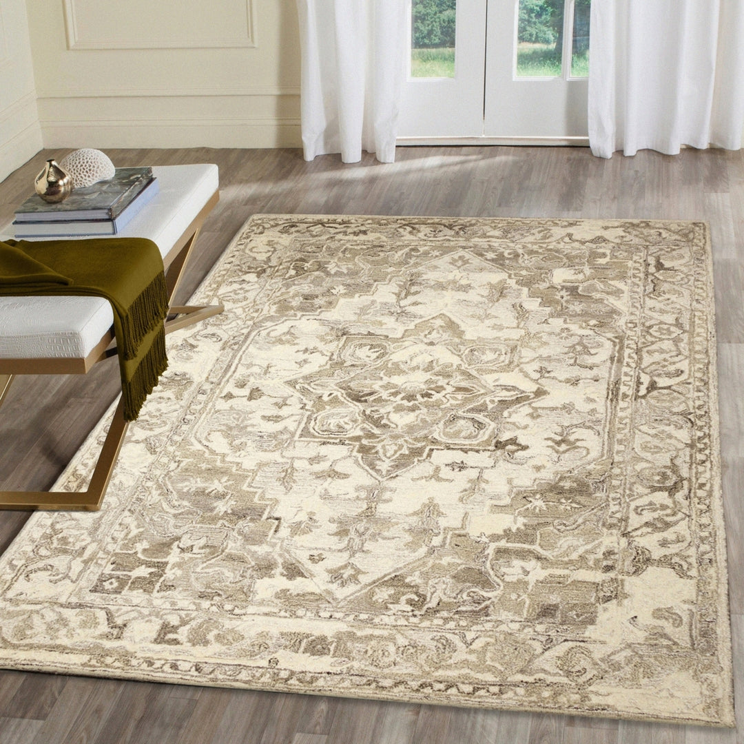 Liora Manne Hana Heriz Indoor Area Rug Natural Image 3