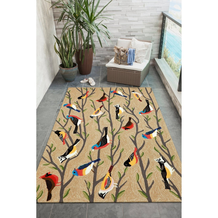 Liora Manne Frontporch Indoor Outdoor Area Rug Multi Color 80% Polyester Image 4