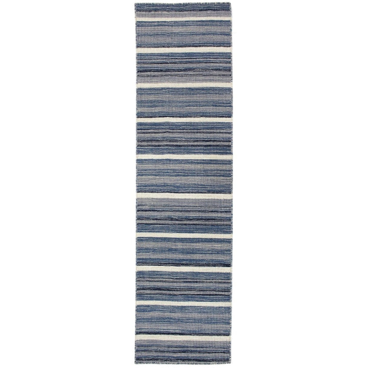 Liora Manne Aruba Faded Stripe Indoor Area Rug Denim Image 6