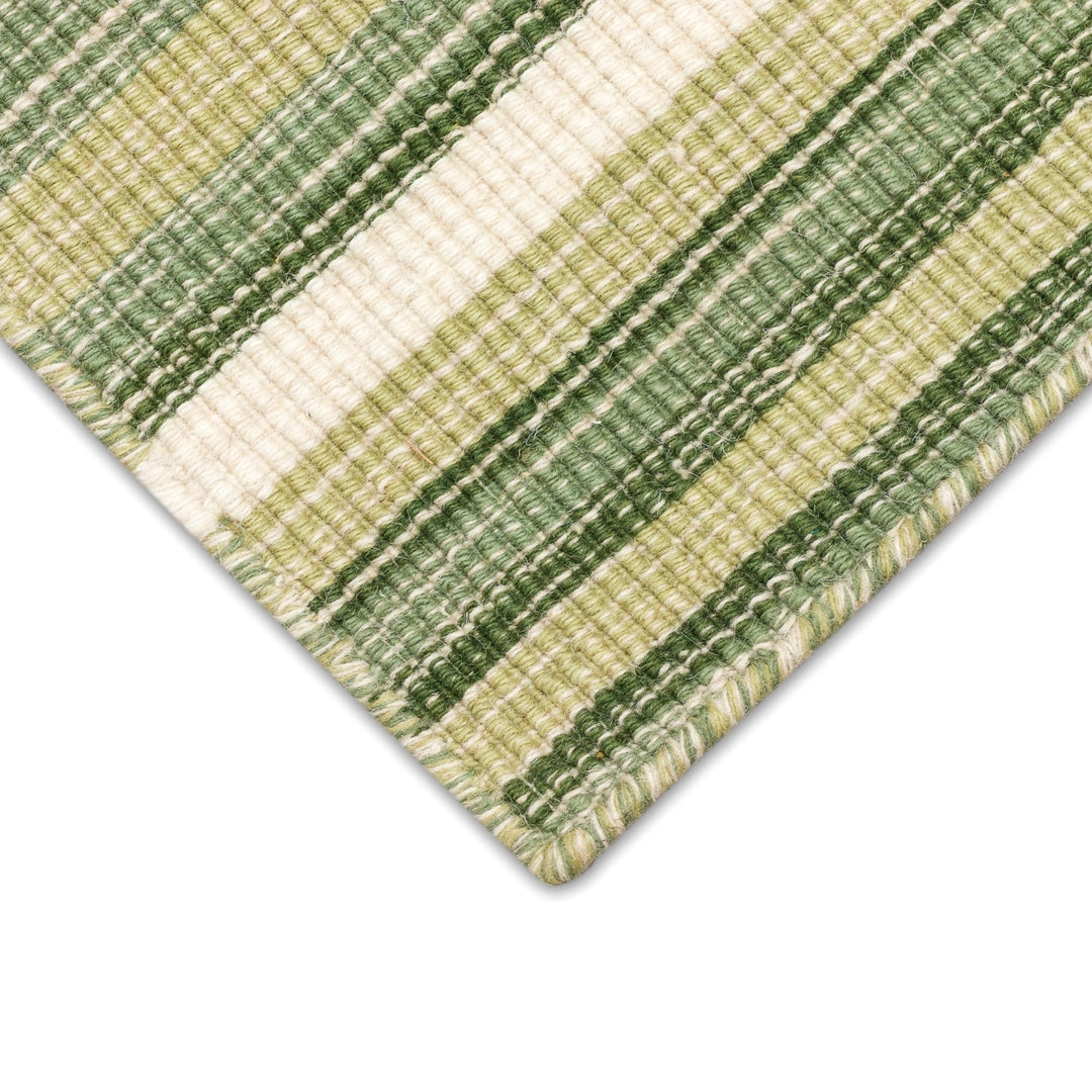 Liora Manne Aruba Faded Stripe Indoor Area Rug Green Image 9