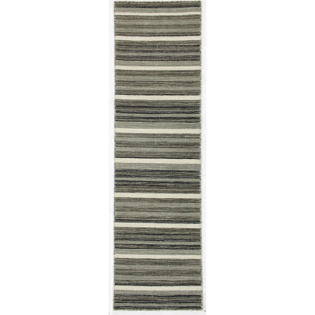 Liora Manne Aruba Faded Stripe Indoor Area Rug Grey Image 6