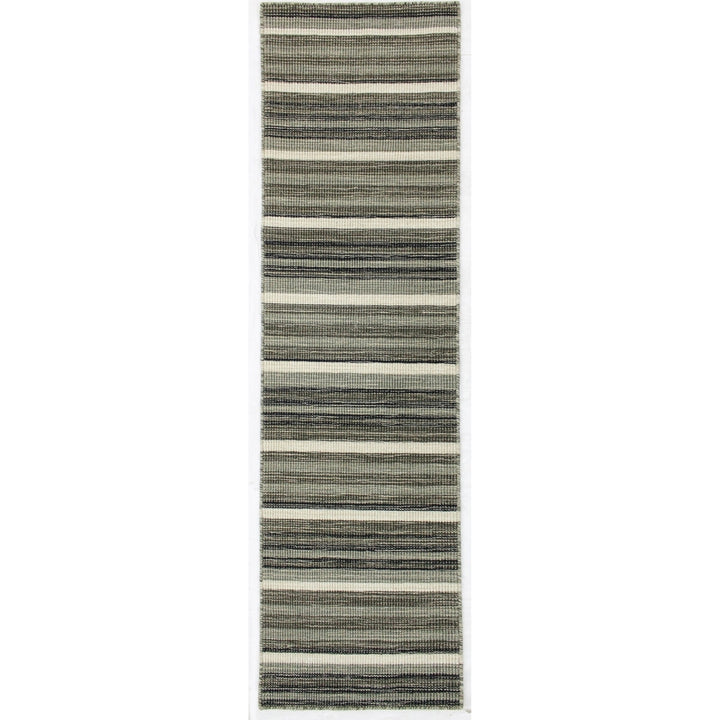 Liora Manne Aruba Faded Stripe Indoor Area Rug Grey Image 6