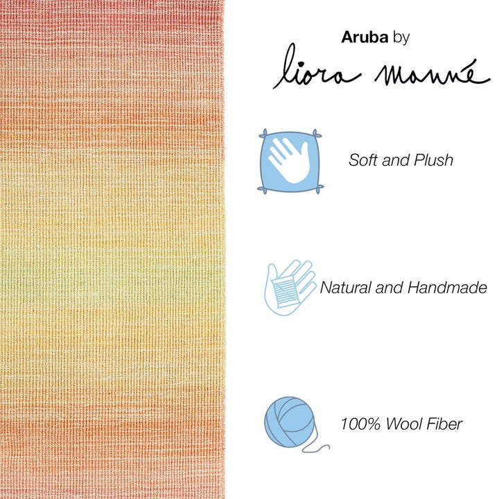 Liora Manne Aruba Ombre Indoor Area Rug Blush Image 5
