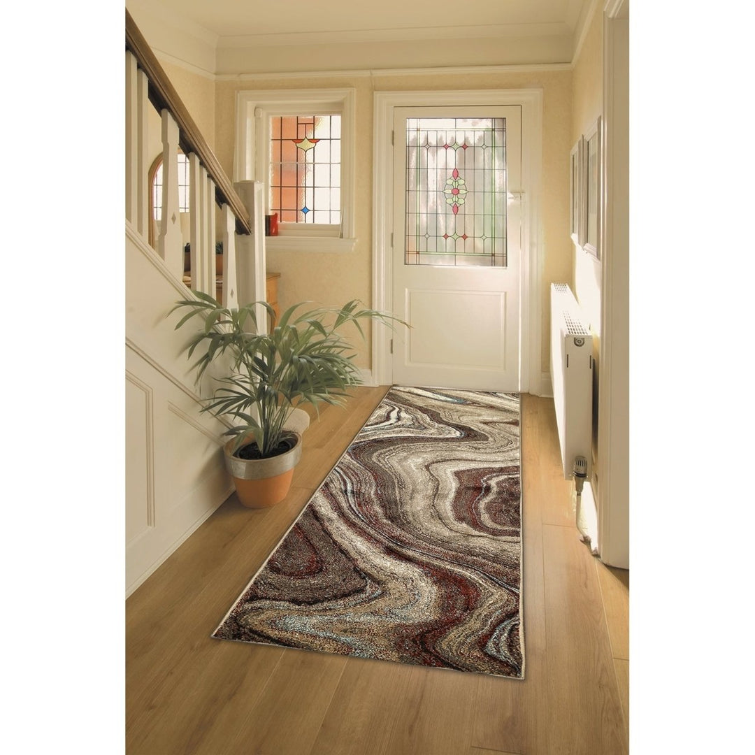 Liora Manne Ashford Agate Indoor Area Rug Red Image 10