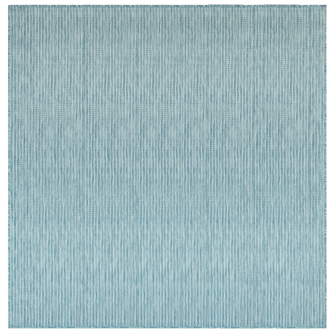 Liora Manne Carmel Area Rug Aqua Indoor Outdoor 100% Polypropylene 5x7 ft Image 8