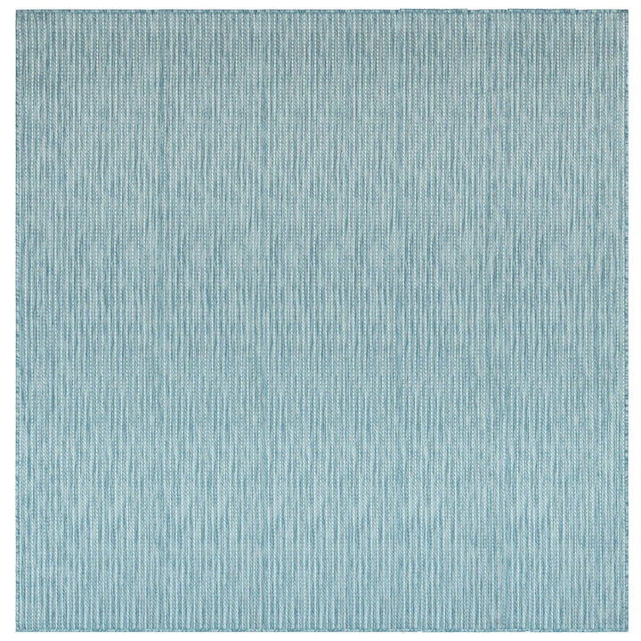 Liora Manne Carmel Area Rug Aqua Indoor Outdoor 100% Polypropylene 5x7 ft Image 8