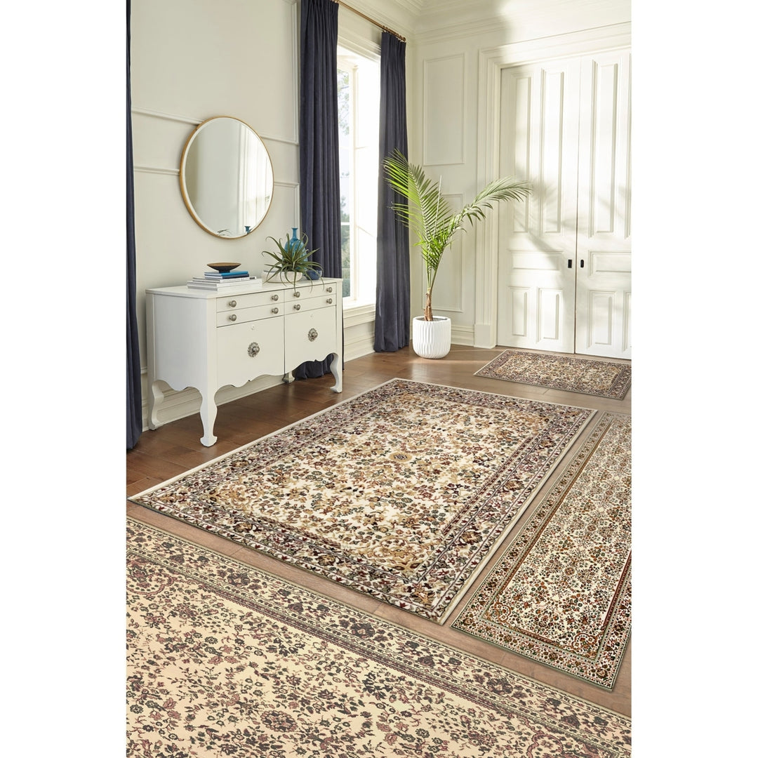 Liora Manne Caspian Sarouk Indoor Rug Ivory Image 8