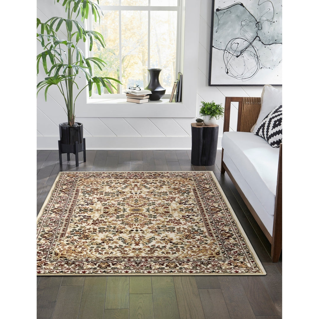 Liora Manne Caspian Sarouk Indoor Rug Ivory Image 9