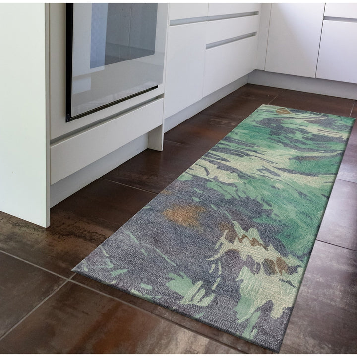 Liora Manne Corsica Storm Indoor Area Rug Aqua Image 3