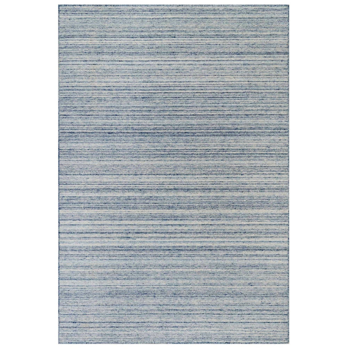 Liora Manne Dakota Stripe Area Rug Blue Indoor Outdoor Hand Woven Polyester 5x7 Image 1