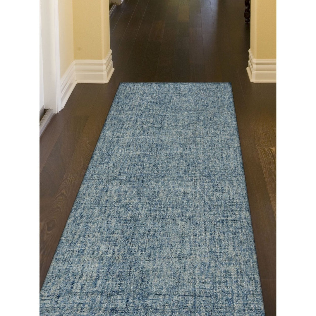 Liora Manne Savannah Fantasy Indoor Area Rug Blue 100% Wool Hand Tufted 5x8 Image 3