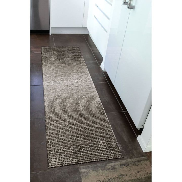 Liora Manne Savannah Horizon Indoor Area Rug Grey 100% Wool Hand Tufted 5x8 Image 9