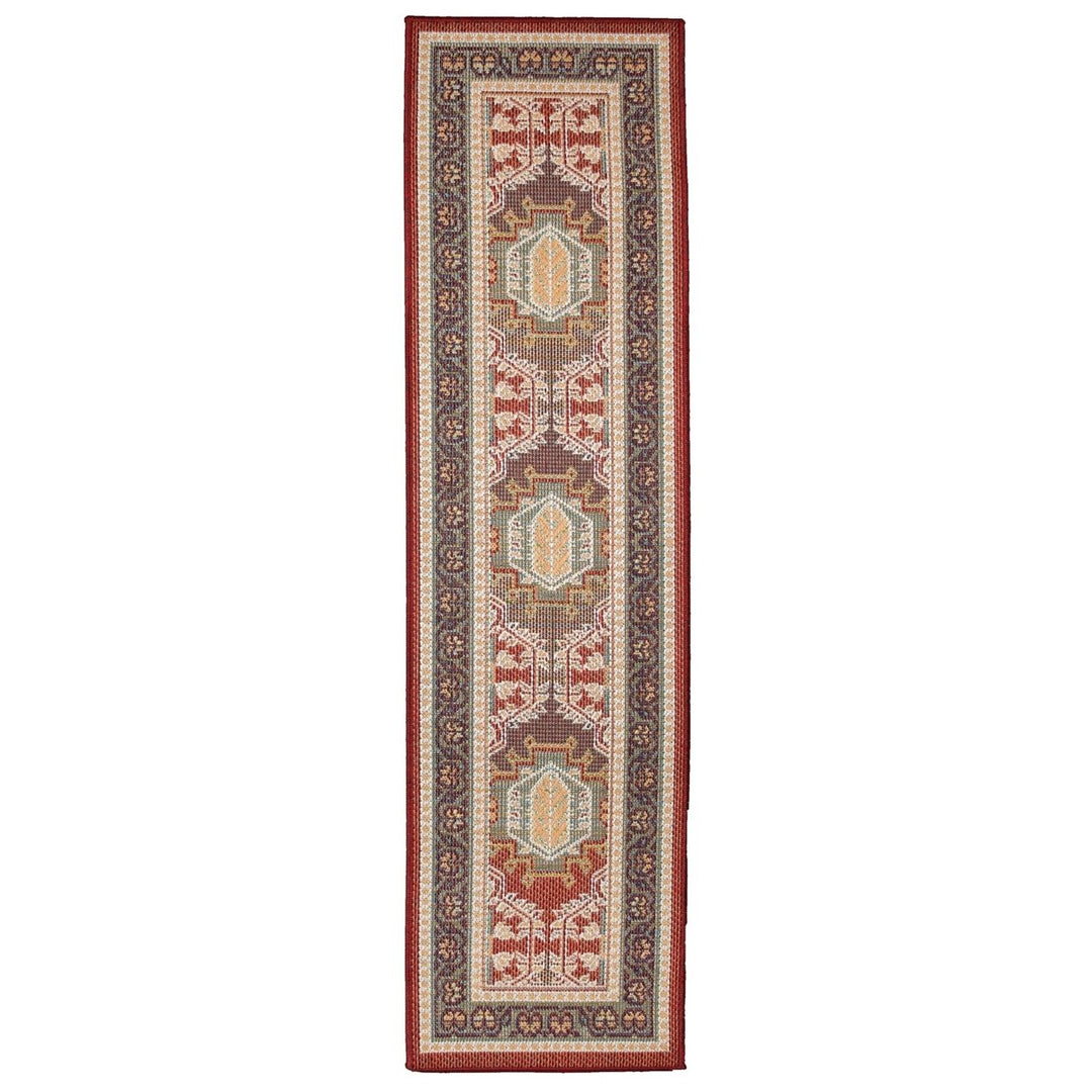 Liora Manne Patio Rug Spice Indoor Outdoor 100% Polypropylene 5x7 Area Rug Image 1