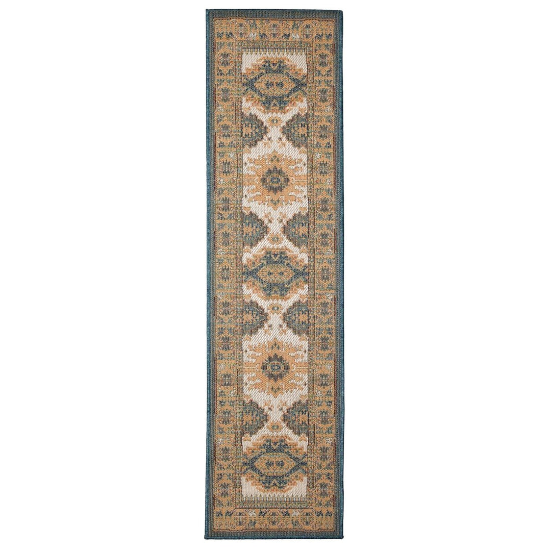 Liora Manne Area Rug Ivory Indoor Outdoor 100% Polypropylene Water Fade Resistant Image 1