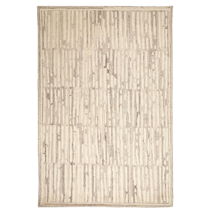 Liora Manne Madison Shadow Indoor Area Rug Natural 100% Wool Hand Tufted 5x8 Image 12