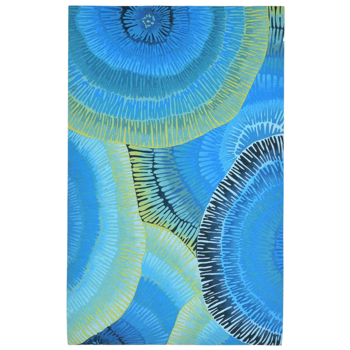Liora Manne Visions IV Cirque Indoor Outdoor Area Rug Caribe Image 5