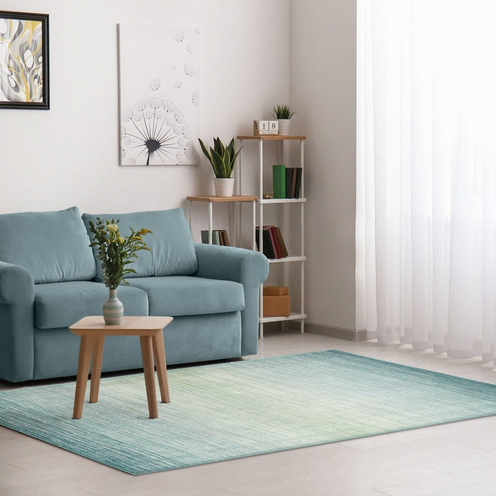 Liora Manne Aruba Ombre Indoor Area Rug Aqua Image 1