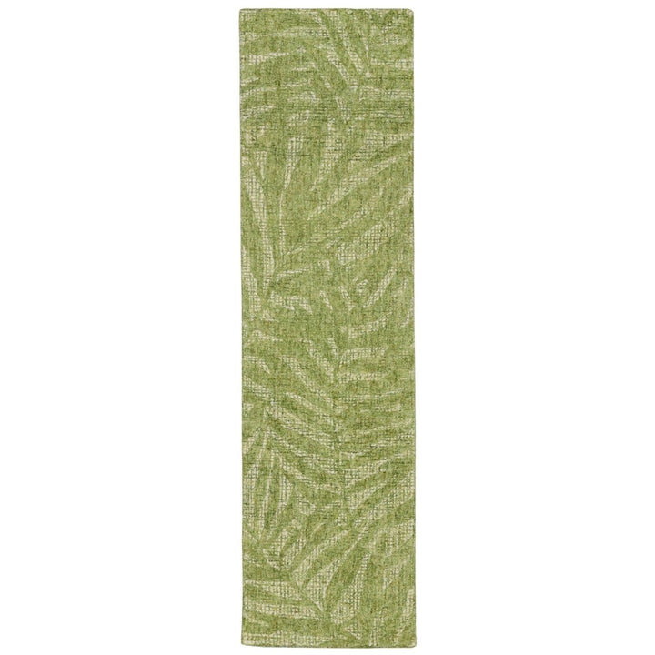 Liora Manne Savannah Indoor Area Rug 100% Wool Olive Branches Green 5x8 Image 7