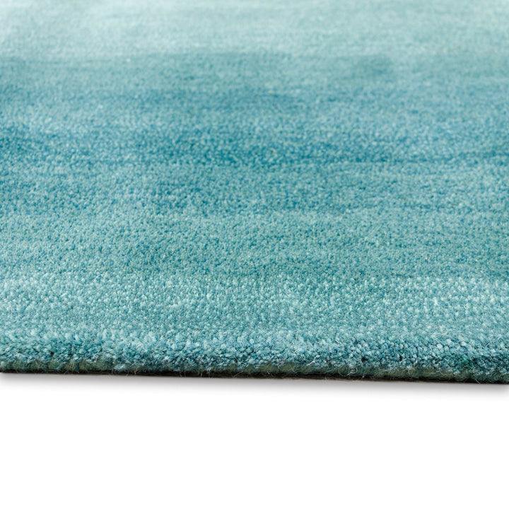 Liora Manne Indoor Area Rug Tivoli Dream Border Aqua 100% Wool Hand Tufted 5x8 Image 8