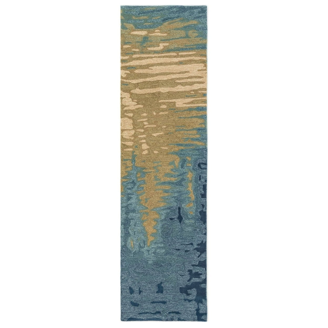 Liora Manne Corsica Reflection Indoor Area Rug Ocean Image 5